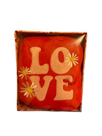Red Plush Love Cushion & Removable Heat Pack