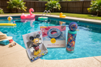 POOL COMB0- TUBE, WATER TOY AND SPLASH PLUNGER