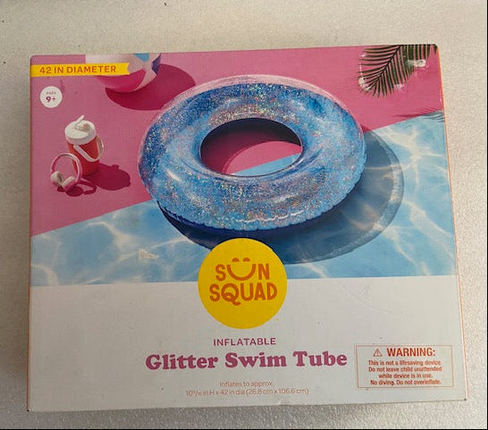 POOL COMB0- TUBE, WATER TOY AND SPLASH PLUNGER