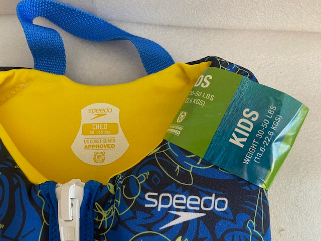 SPEEDO CHILD LIFE VEST , SWIM TUBE AND WATER GUN