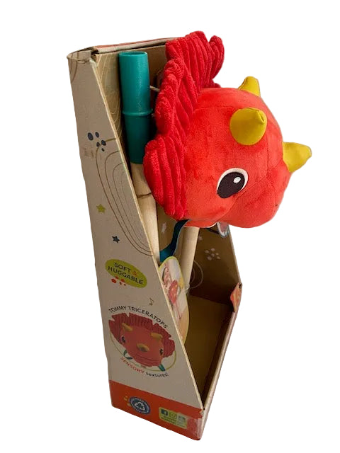 B-TOYS  Hop ‘n’ Ride – Tommy Triceratops