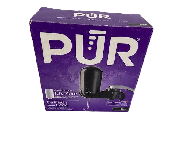 PUR Faucet Mount Water Filtration System, Water Filter for Sink Faucets,