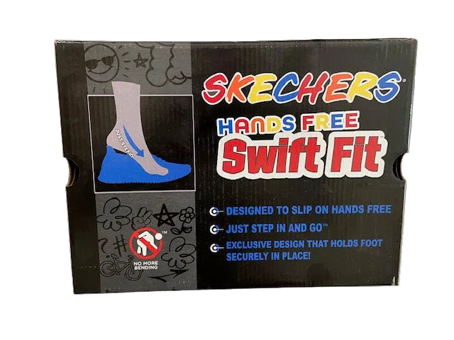 Skechers Boys Hands Free Swift Fit Flex Glide Sneaker (SIZE-2)