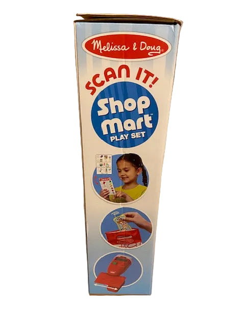 Melissa & Doug Shop Mart Play Set With Electronic Scanner And Wooden Play Food To Scan