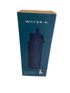 Water H Smart Water Bottle 18oz with TDS sensing and AI technology (Magnetite Blue)