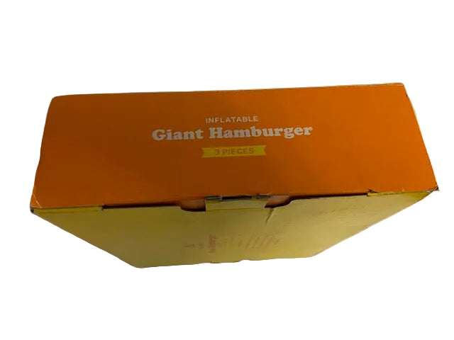 SUN SQUAD INFLATABLE CABANA AND GIANT HAMBURGER