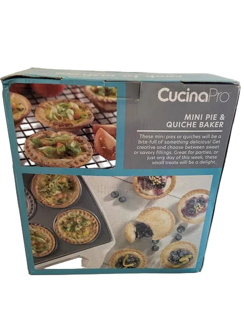 Cucina Pro Mini Pie & Quiche Maker-