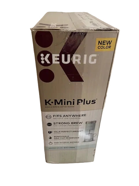 Keurig K-Mini Plus Single Serve K-Cup Pod Coffee Maker,  Misty Green