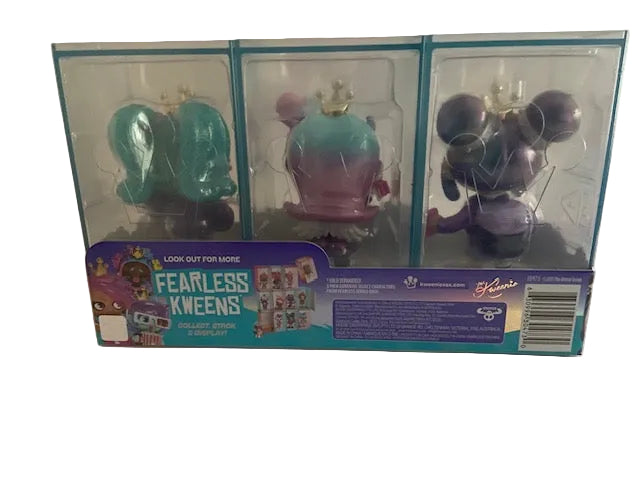 XOX Kweenie 3-Pack Quirky and 3-pack Fearless Collectible Dolls