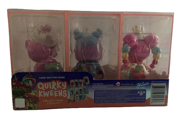 XOX Kweenie 3-Pack Quirky and 3-pack Fearless Collectible Dolls