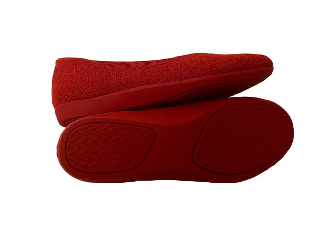 VIVAIA-Round-Toe Walking Flats (Claire Walker)