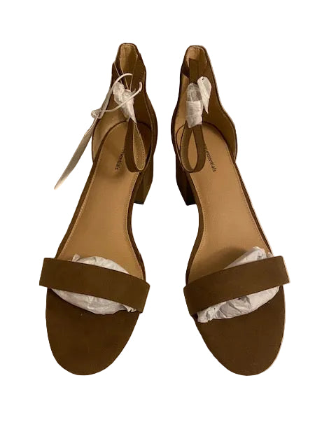 Amazon Essentials Women's Two Strap Heeled Sandal