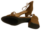 Amazon Essentials Women's Two Strap Heeled Sandal