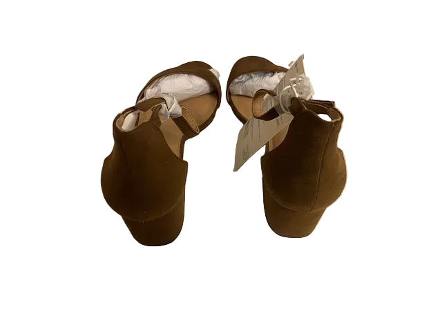 Amazon Essentials Women's Two Strap Heeled Sandal