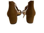 Amazon Essentials Women's Two Strap Heeled Sandal