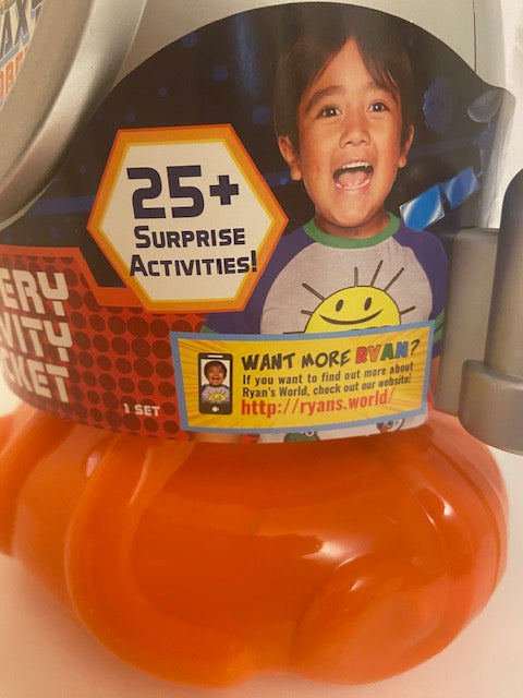 Ryan's World Mystery Activity Rocket 25+ Surprise Activities GALAXY Explorer