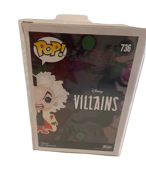 FUNKO POP -DISNEY- CRUELLA, JACK SKELLINGTON, ICHABOD CRANE