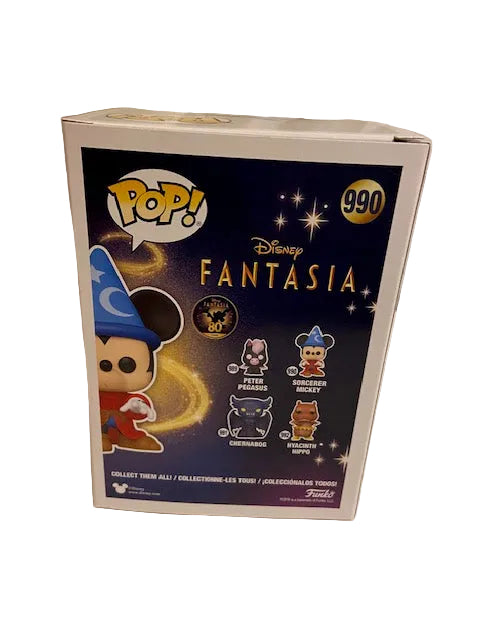 FUNKO POP DISNEY - Sorcerer Mickey 990, Donald Duck 1309, Pluto 287