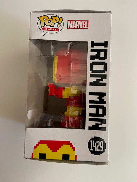 FUNKO POP-8-BIT THOR 1427, DR STRANGE 1428, IRON MAN 1429, SCARLET WITCH 1430-