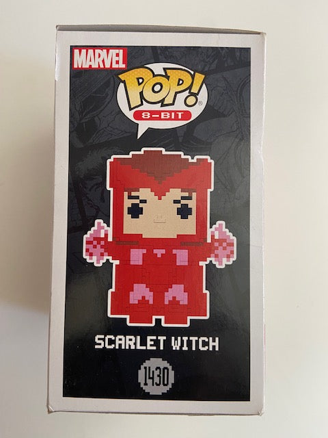 FUNKO POP-8-BIT THOR 1427, DR STRANGE 1428, IRON MAN 1429, SCARLET WITCH 1430-