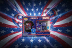 FUNKO POP! TEES - Captain America vinyl / XL T-shirt set.