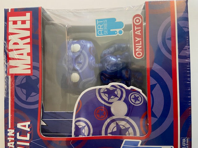 FUNKO POP! TEES - Captain America vinyl / XL T-shirt set.