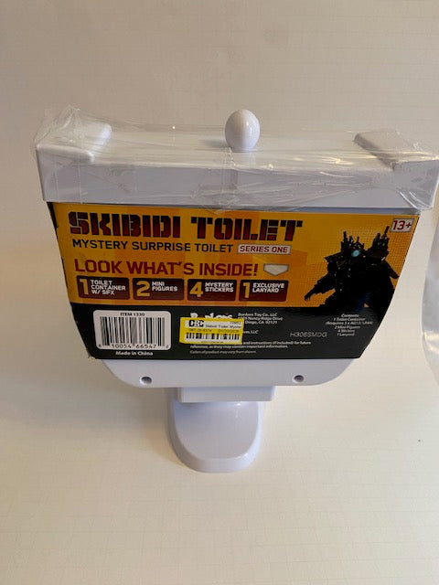 Skibidi Toilet Brand Mystery Surprise Toilet Toy Set