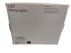 Room Essentials    Woven Shaded LED String Lights with Clear Bulbs (SET OF 2 )
