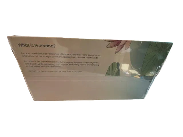 Purrvana Cat Water Fountain – Eco-Friendly Zen Cat Fountain with Feng Shui Design