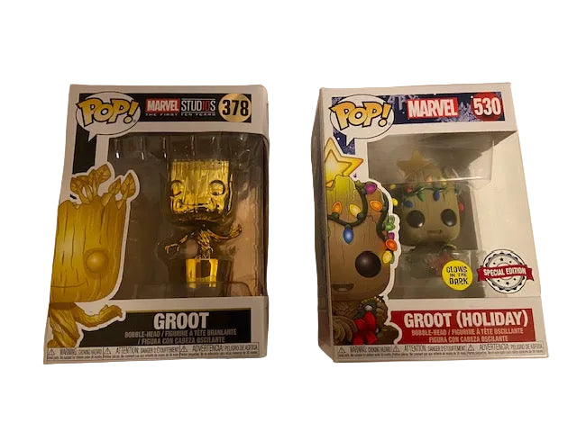 FUNKO POP - GROOT 378 AND 530