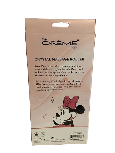 CREME SHOP - DISNEY MINNI MOUSE- Sleep Mask, Gel  Eye Mask,  Crystal Massage Roller