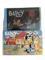 Bluey: Family Fun (Board Book) AND Bluey Color Wonder Mess Free Activity Set