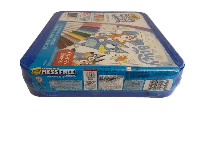 Bluey: Family Fun (Board Book) AND Bluey Color Wonder Mess Free Activity Set