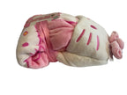 HELLO KITTY- Hooded Throw Blanket- 50 X 40 (pink)