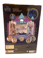 Disney’s Wish Rosas Castle Playset, Dollhouse with 2 Posable Mini Dolls, Star Figure & 20 Accessories