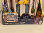Disney’s Wish Rosas Castle Playset, Dollhouse with 2 Posable Mini Dolls, Star Figure & 20 Accessories