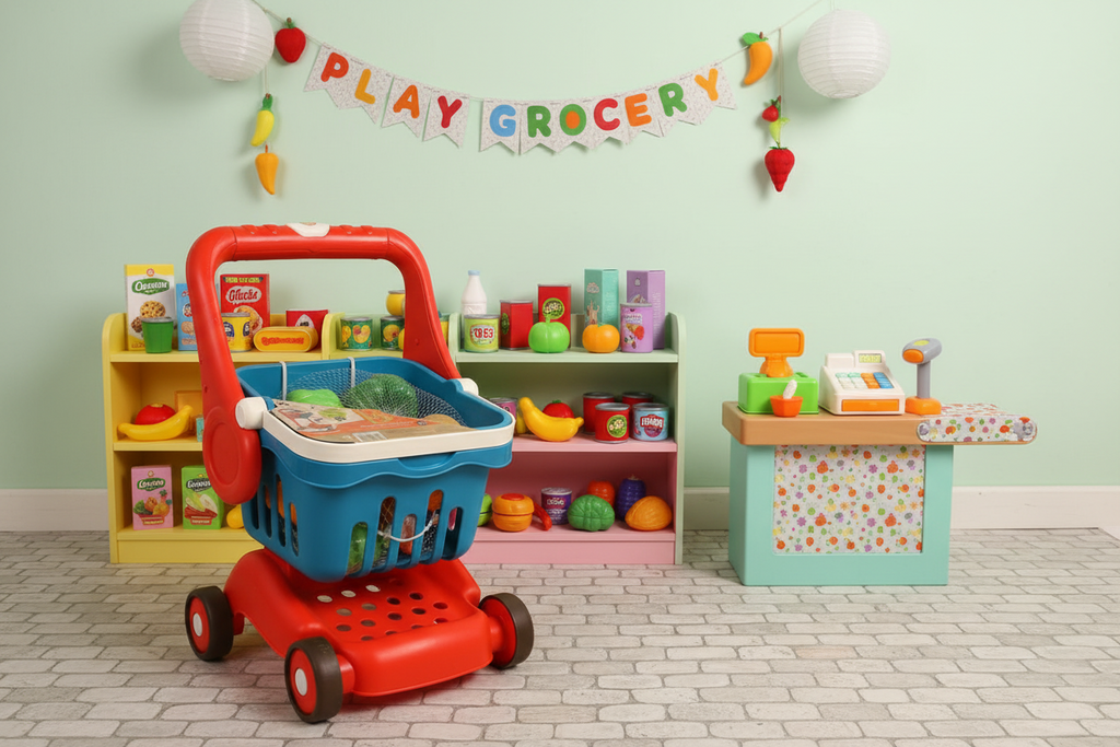 B. Toys Shop & Glow Toy Car w/ music and lights.