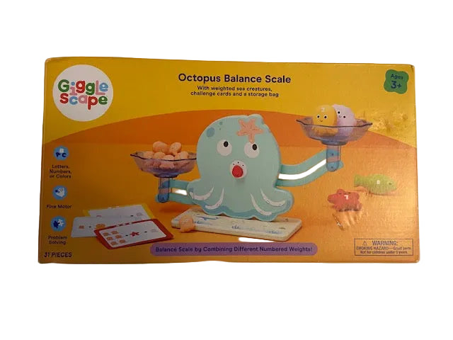 Gigglescape  Octopus Balance Scale -
