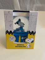 Peanuts Snoopy Graduation Waterglobe in Blue