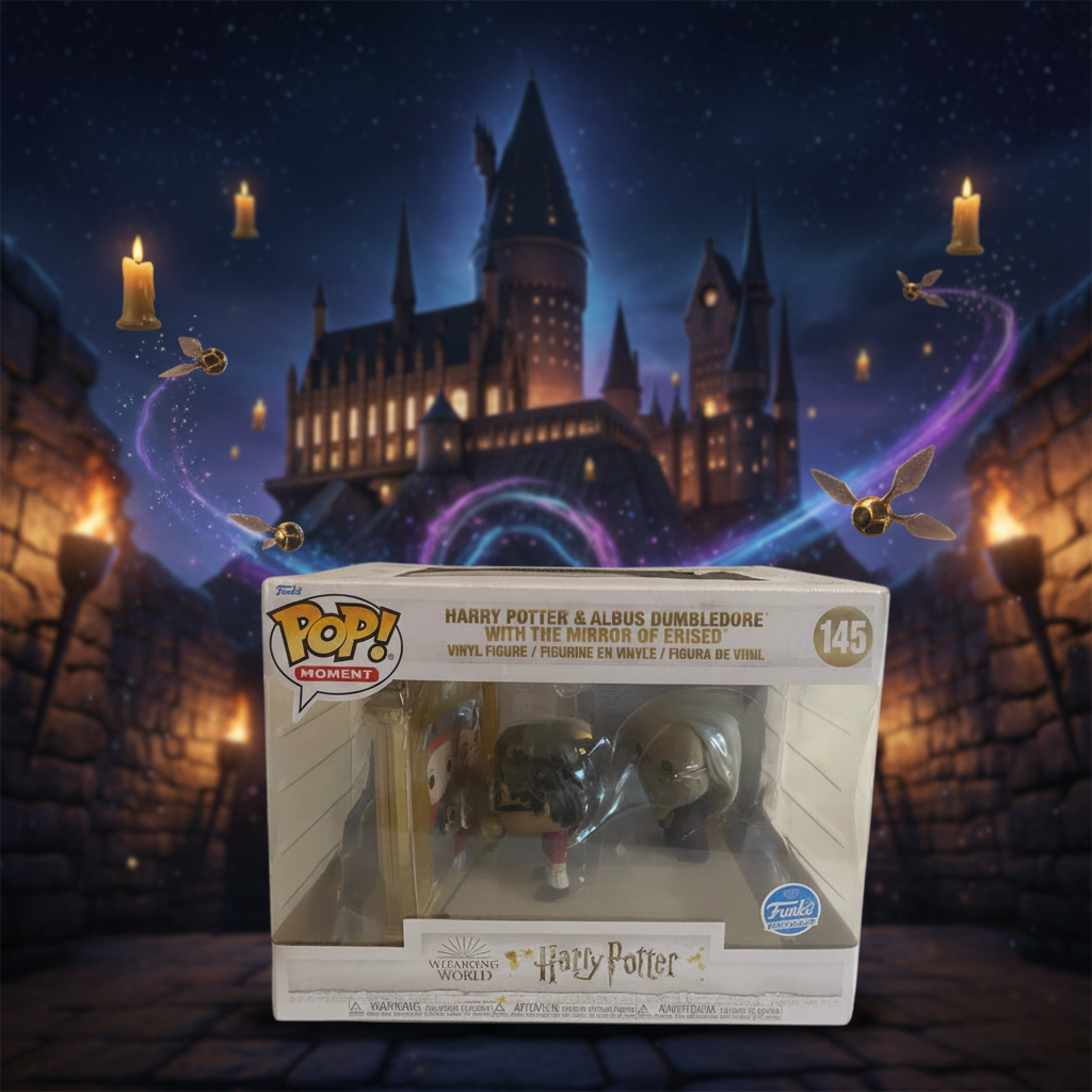Funko POP! Moment: Harry Potter & Albus Dumbledore With Mirror Of Erised#145