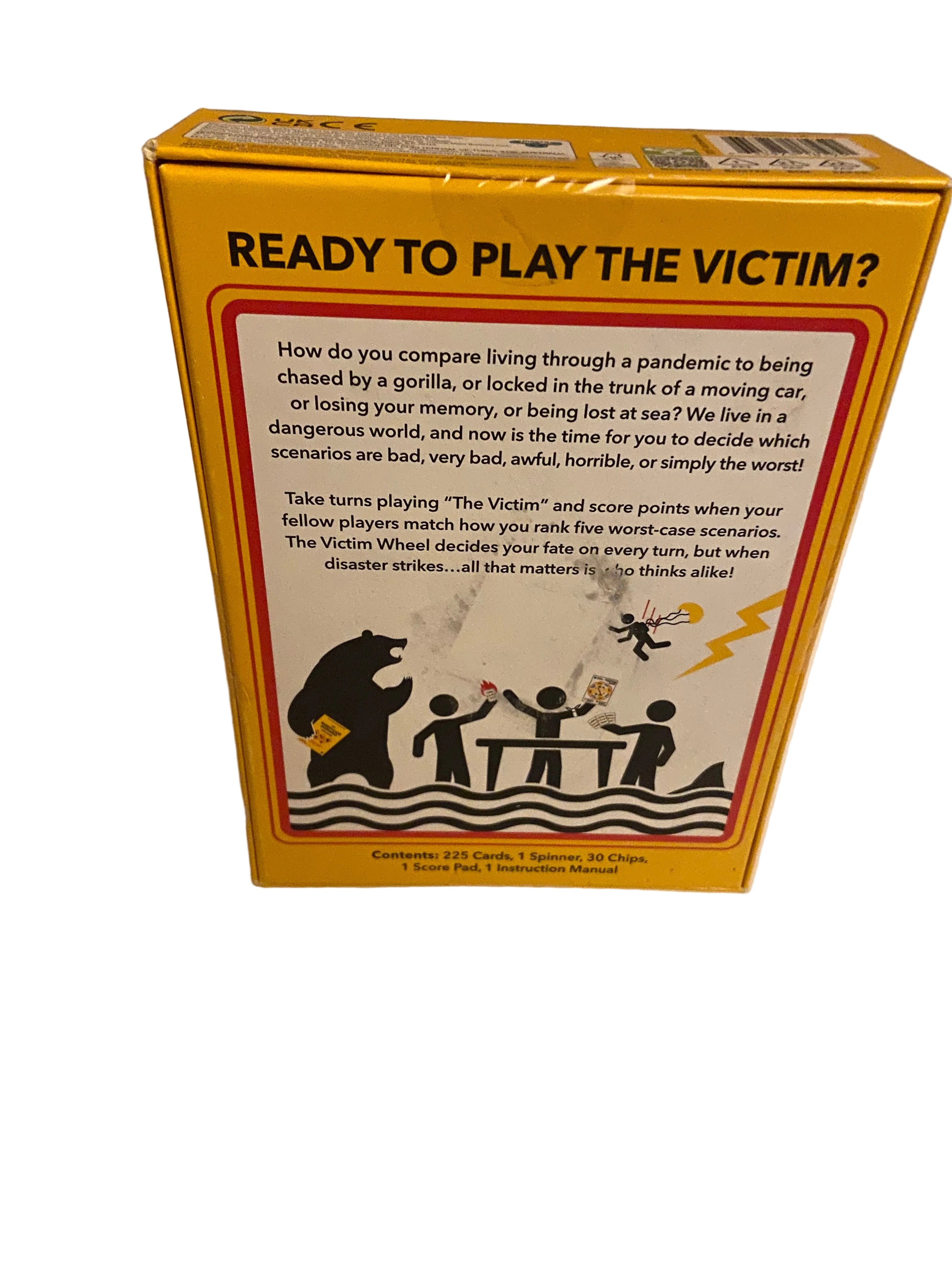 The Worst-Case Scenario Card Game