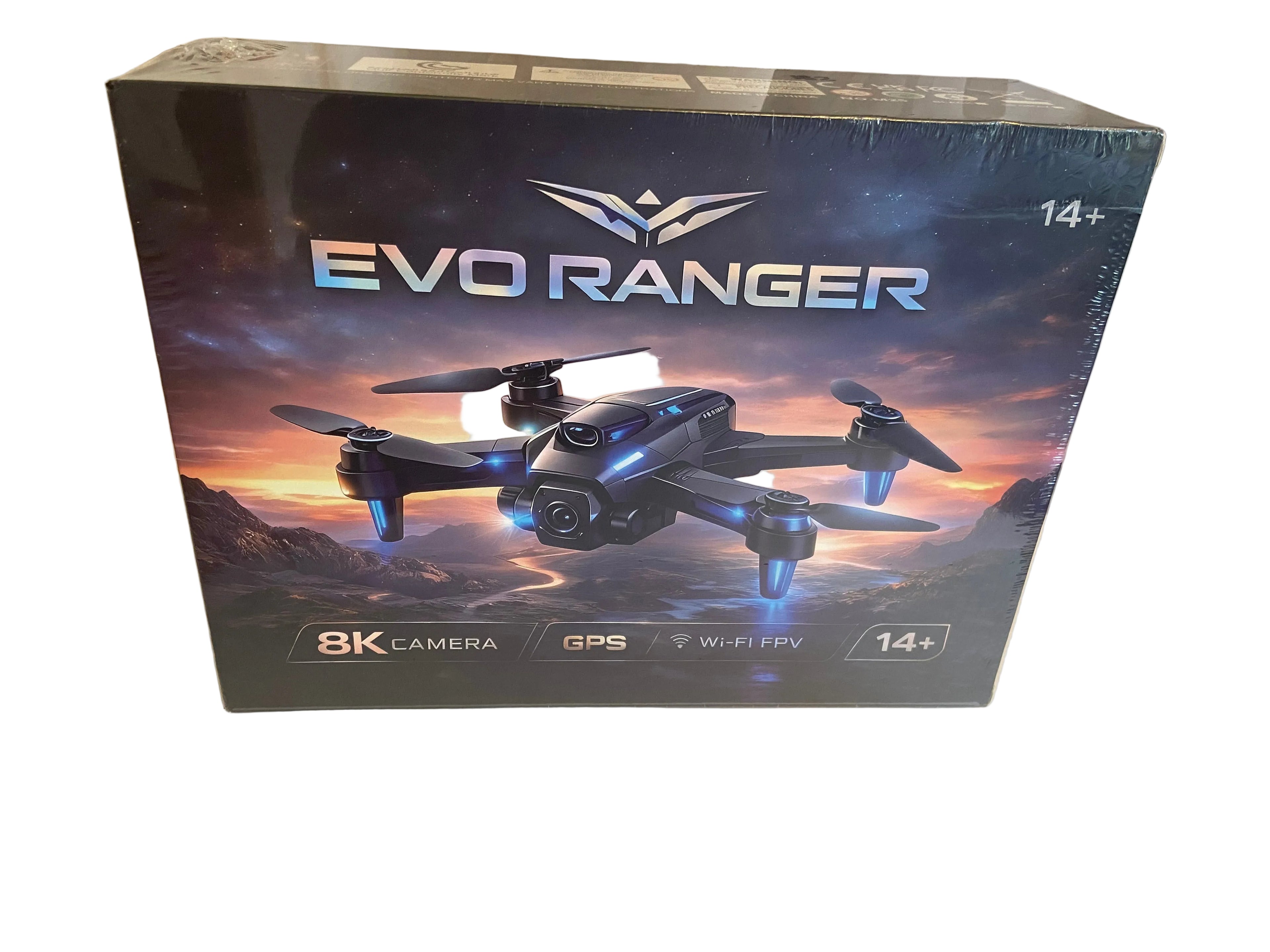 EVO RANGER DRONE- 8K CAMERA- GPS.