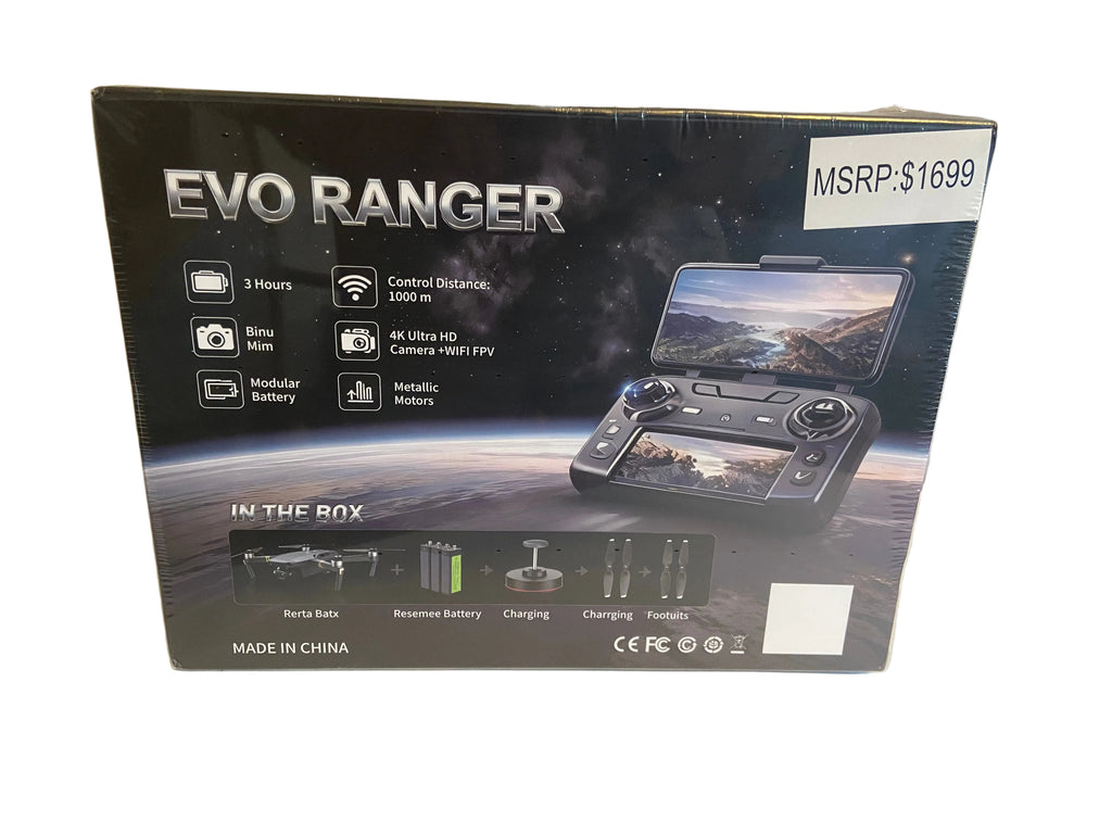 EVO RANGER DRONE- 8K CAMERA- GPS.