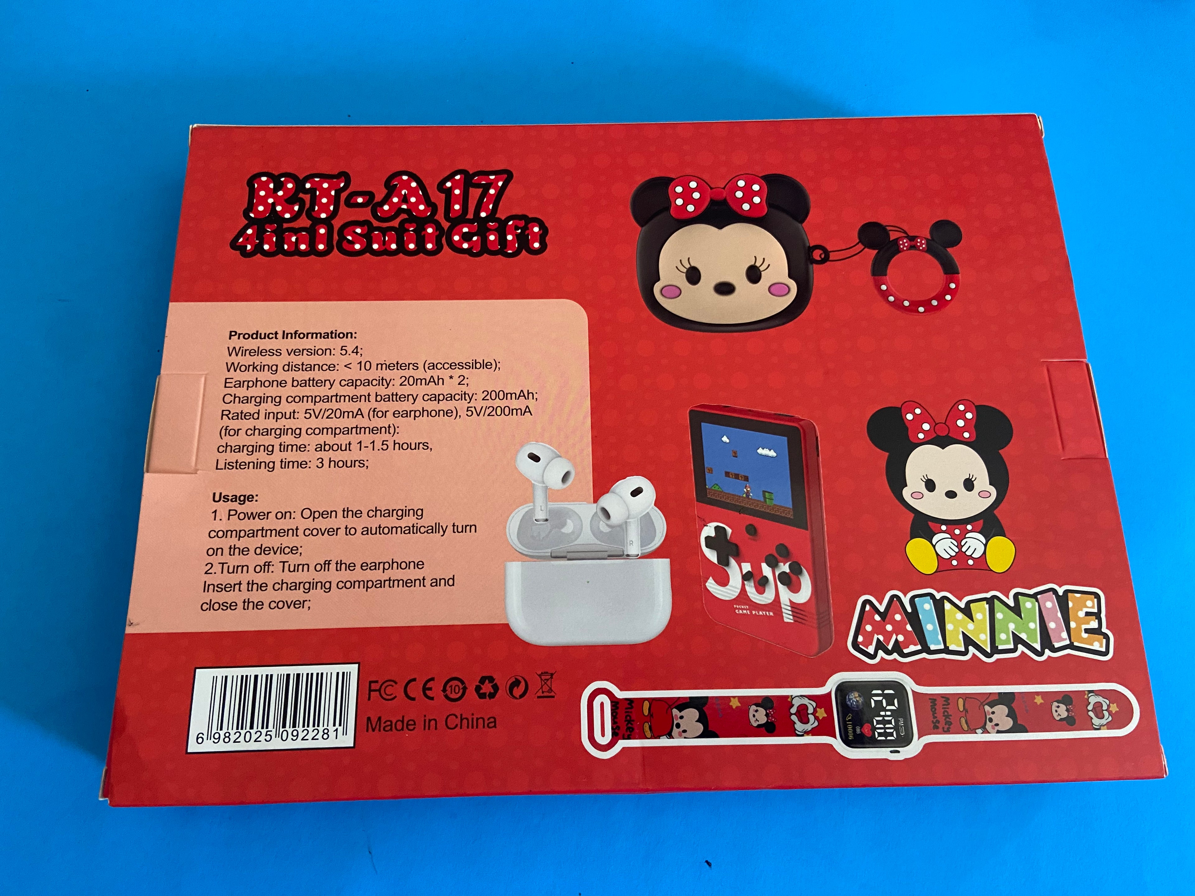 Minni Mouse Gift Set- KT-A17