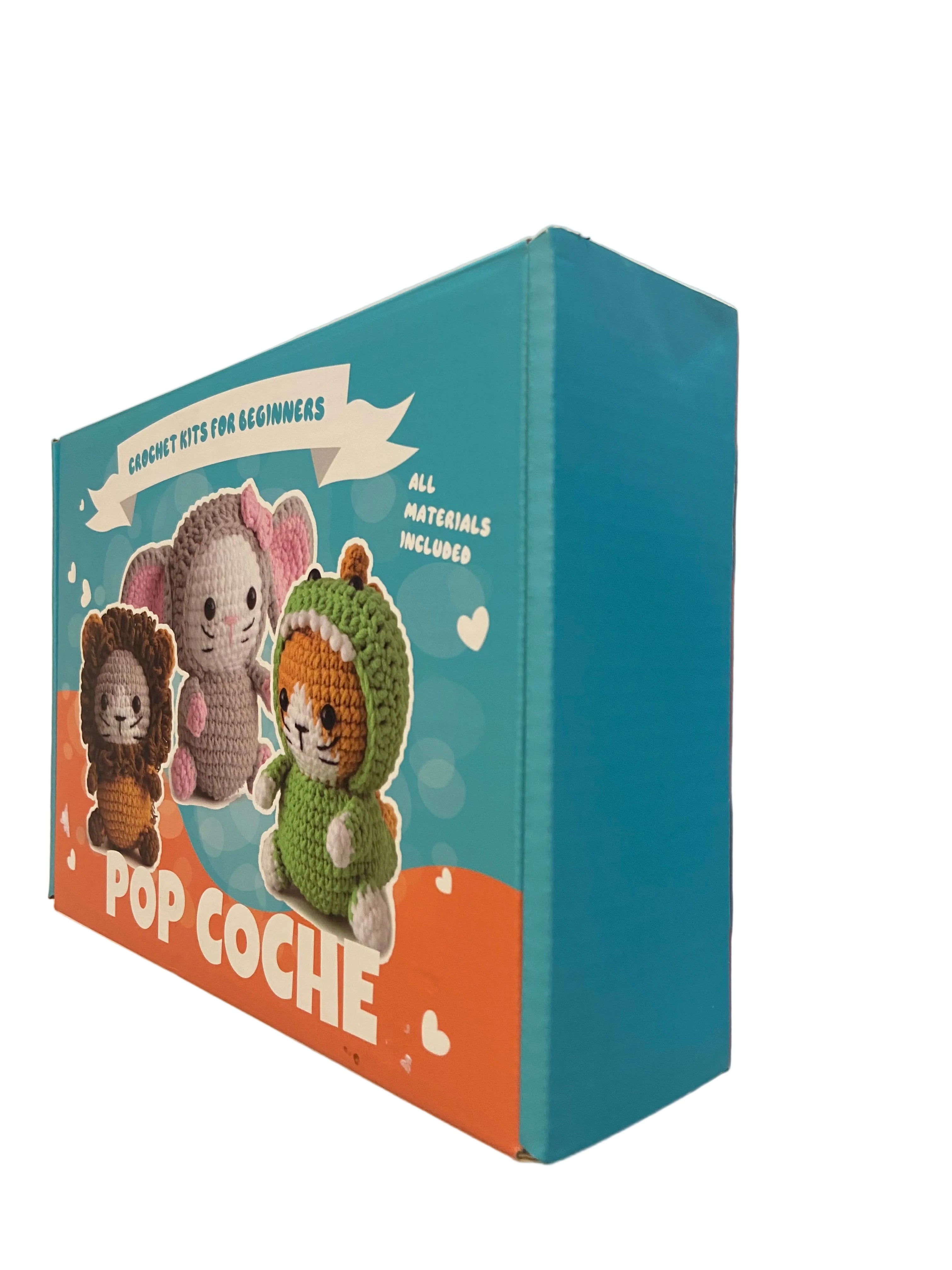 POP COCHE CROCHET KIT FOR BEGINNERS