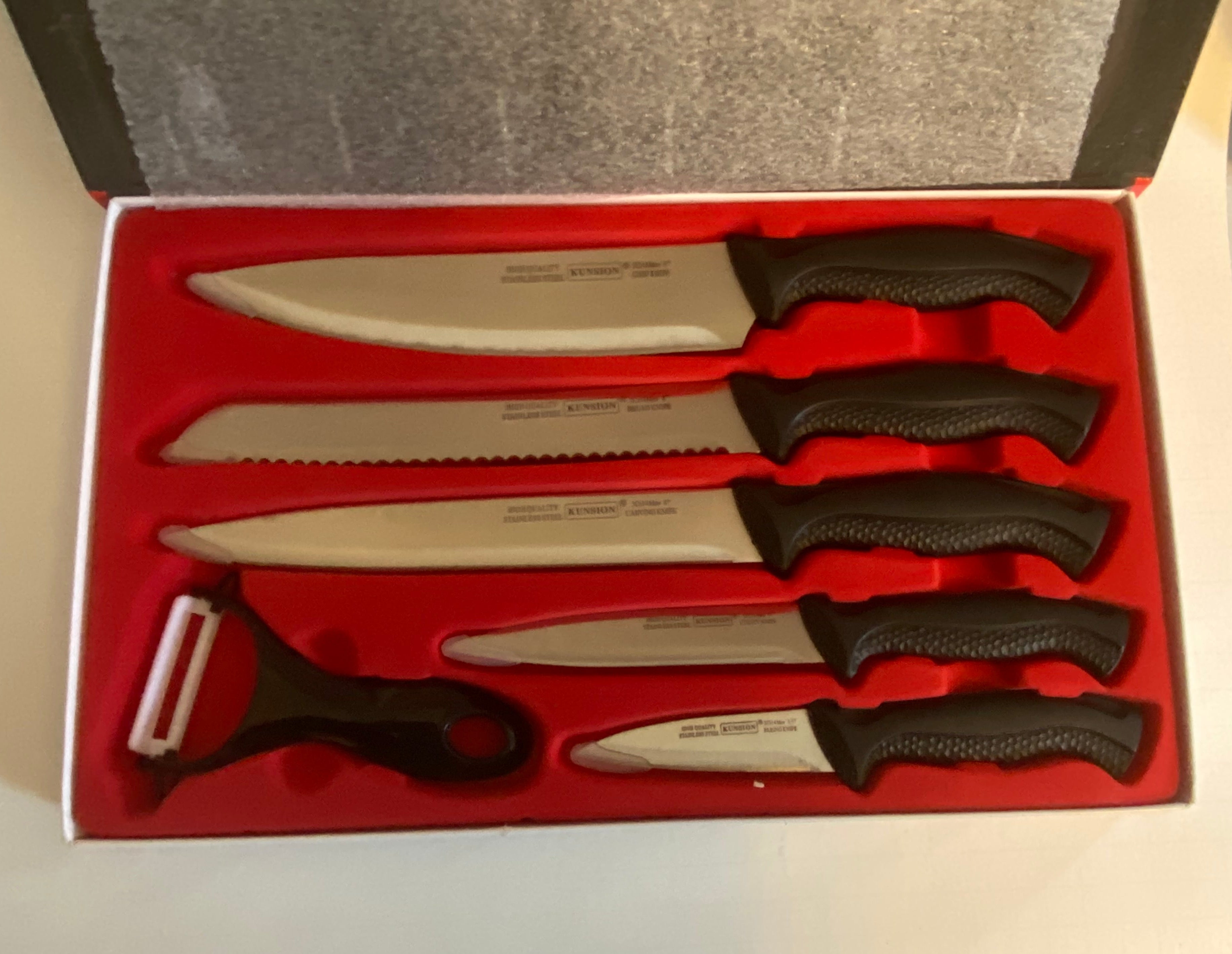 KUNISON MARMO+BIO 6 PIECE KNIFE SET KS-6620