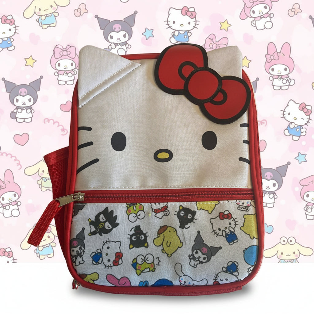 Hello Kitty and Friends Lunch Box Dual Compartment Insulated Lunch Tote Bag