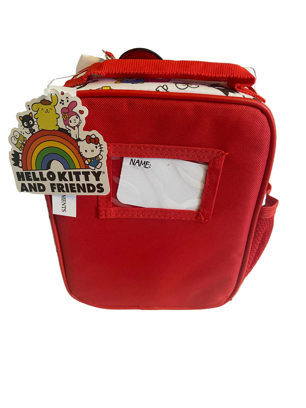 Hello Kitty and Friends Lunch Box Dual Compartment Insulated Lunch Tote Bag