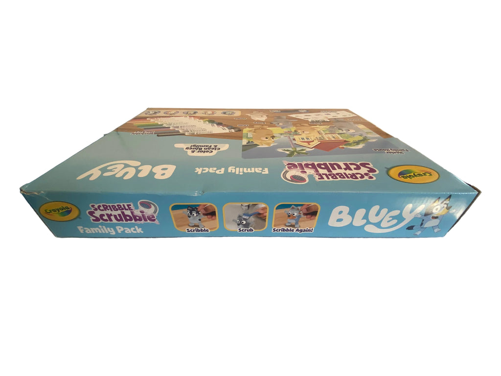 Crayola Scribble Scrubbie 80pc Bluey Family Pack