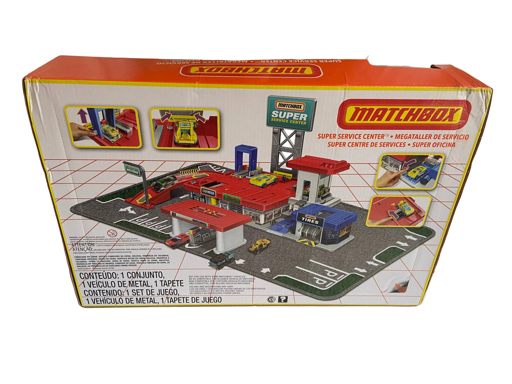 Mattel Matchbox Playset - Super Service Center